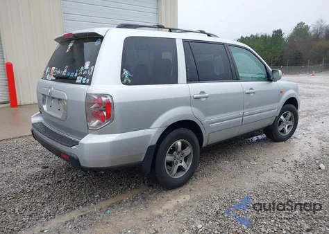 2006 Honda Pilot Ex-L из США, поврежденный, VIN 5FNYF28626B002445